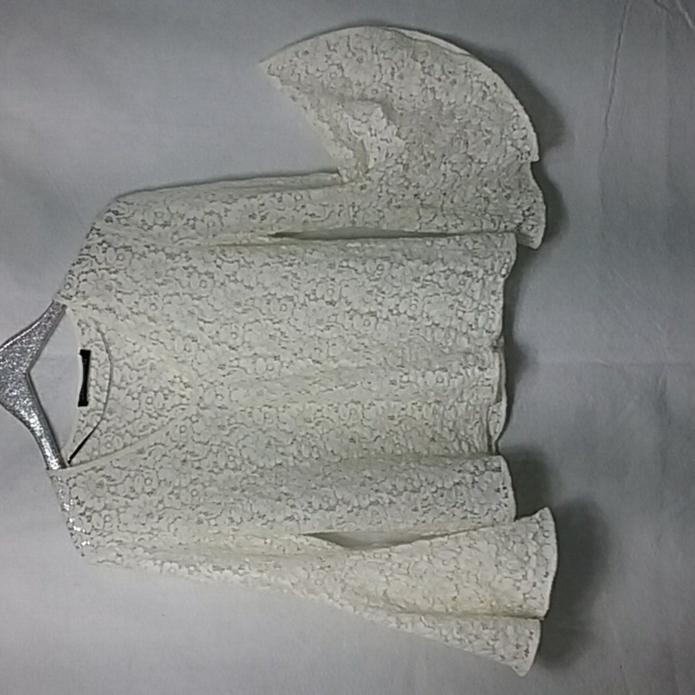 zara Woman lace top size M